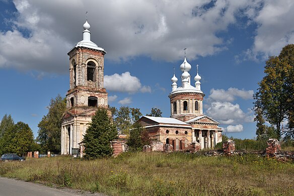 255. Ансамбль кладбища, Васильевское, Шуйский район Автор — Evgeny Evgenev