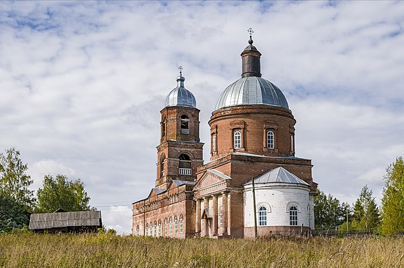 50. Смоленская церковь в Красногорье, Котельничский район, Кировская область Автор — Ele-chudinovsk