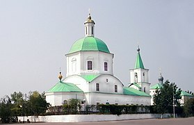 Erzengel-Michael-Kirche in Wjoschenskaja (Mitte des 18. Jahrhunderts)
