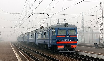 ЭР2Т-7149, станция Тайга