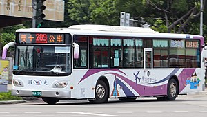 國光客運行駛台中市公車289路