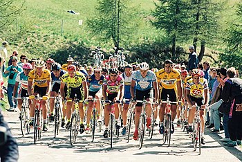 Марио Ћиполини, Грег Лемонд, Лаурен Фињон на Ђиро д’Италији 1991 (пуна величина: 1.600 × 1.071 *)