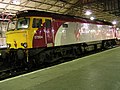 Class 57/3, no. 57304 "Gordon Tracy" at Crewe