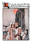 Ilustração de A Lady of King Arthur's Court (1907)