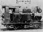 Abt rack locomotive at Mount Morgan, Queensland, ca. 1890-1900