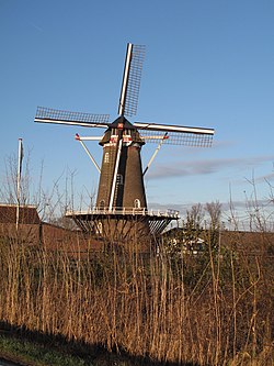 Afferden, korenmolen de Drie Waaien-foto4 2011-01-16 15.55.jpg