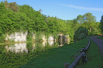 Lac de la Forge sur la rivière Coquille.