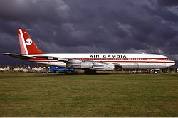 Air Gambia Boeing 707-323B