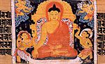 Gautama Buddha Astasahasrika Prajnaparamita Victory Over Mara.jpeg