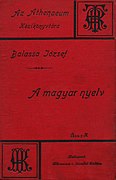 Balassa József: A magyar nyelv