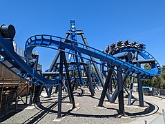 Batman: The Ride à Six Flags Magic Mountain