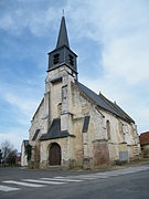 Le clocher de l'église.