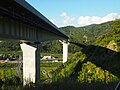 衣掛山登山道から見た敦賀衣掛大橋