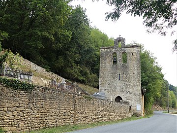 L'église Saint-Jean de Bigaroque.