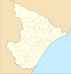 Mapa lokalizacyjna Sergipe