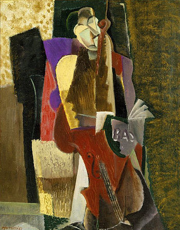 Brooklyn Museum - The Cellist - Max Weber - ov...