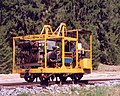 Czech narrow gauge tamping machine