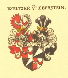 Wappen der Weltz von Eberstein