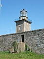 Le phare du sémaphore du Cap de Carteret dans le Cotentin.