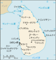 スリランカの地図