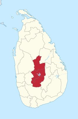 Kaart van Centrale Provincie