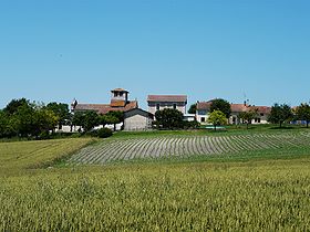 Le bourg de Cornille