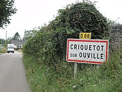 Entrée de l'agglomération