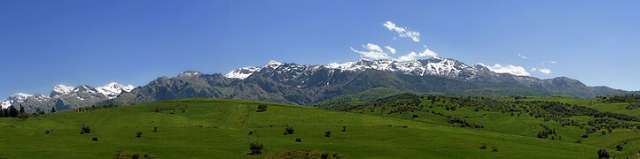 Vue panoramique du Djurdjura