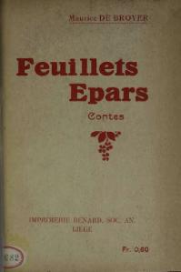 Maurice De Broyer, Feuillets épars, 1917     (Défi 100 wikijours)