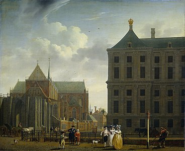 La Nieuwe Kerk, 1780-1790, Amsterdam, Rijksmuseum.