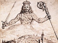 Drawing of frontispiece of Leviathan.jpg