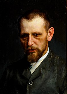 Elisabeth Wandel, Portræt af maleren Laurits Andersen Ring, 1898, ukendt ejer