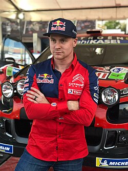 Esapekka Lappi Meksikon rallissa 2019.