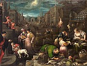Février, Leandro Bassano (vers 1595-1600).