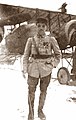 With his Caudron G.4 at the Escadrille 10 in 1916