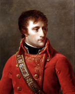 painted portrait of Napoleon Bonaparte