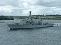HMS Monmouth, a British Type 23-class frigate
