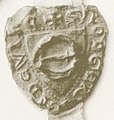 Siegel des Rotger von Hadewich (1371)[48]