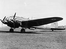 Heinkel He 111H, AW177 at RAF Duxford, prior to the establishment of 1426 Flight (Sept-Oct 1941) Heinkel 111 AW177 MH 31314.jpg