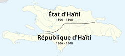 The State of Haiti in the north of Hispaniola before 1808