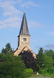 The church in Montpont-en-Bresse