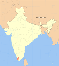 Location of Quilon Division