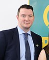 John Finucane, Megan Fearon MLA, Ailbhe Smith, Mary Lou McDonald TD, Louise O'Reilly TD и Jonathan O'Brien TD (41716231601) (Finucane обрезано) .jpg