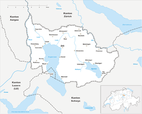 Mapa a pakabirukan ti Zug