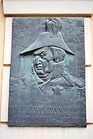 Gedenkplaat: "Ter nagedachtenis aan het verblijf van de beroemde Russische hertog, maarschalk M.I. KUTUZOV, in Košice, van 30-XII-1805 tot 4-I-1806".