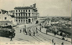 ALGER - Palais Consulaire et l'Amirauté