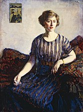 Tess Kroll Pergament, siostra artysty, 1912, kolekcja prywatna