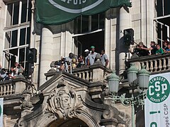 Présentation du trophée de Champion de France à la mairie de Limoges