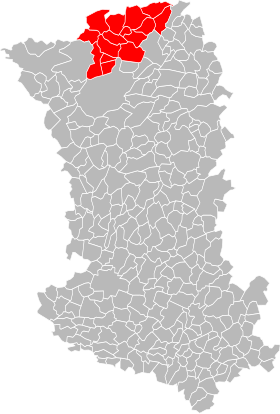 Localisation de Communauté de communes de l'Argentonnais