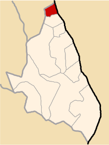 Location of Belen in the Sucre province